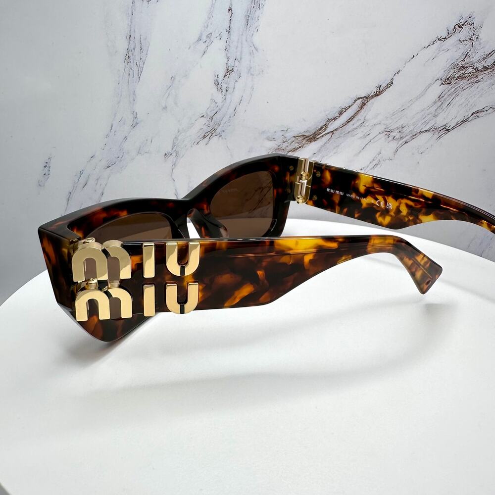 New MIU MIU Sunglasses Runway Glimpse Authentic B… - image 8